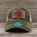 Armed and Dadly (Legacy OFA Youth hat-Rectangle)