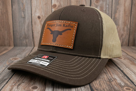 Ranger Jim Radio Logo Hat (R112-Rectangle)