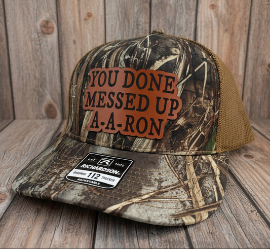 You done messed up A-A-Ron (R112PFP Realtree Max-7/Buck)