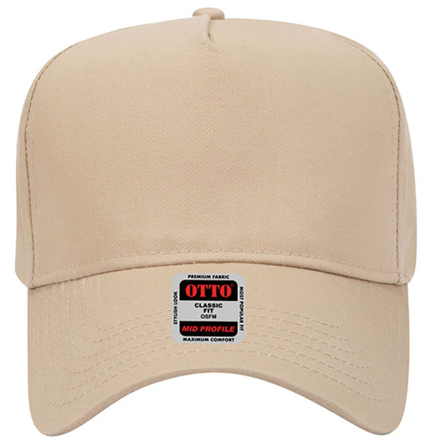 Otto Cap 31-069 5 Panel Mid Profile Baseball Cap