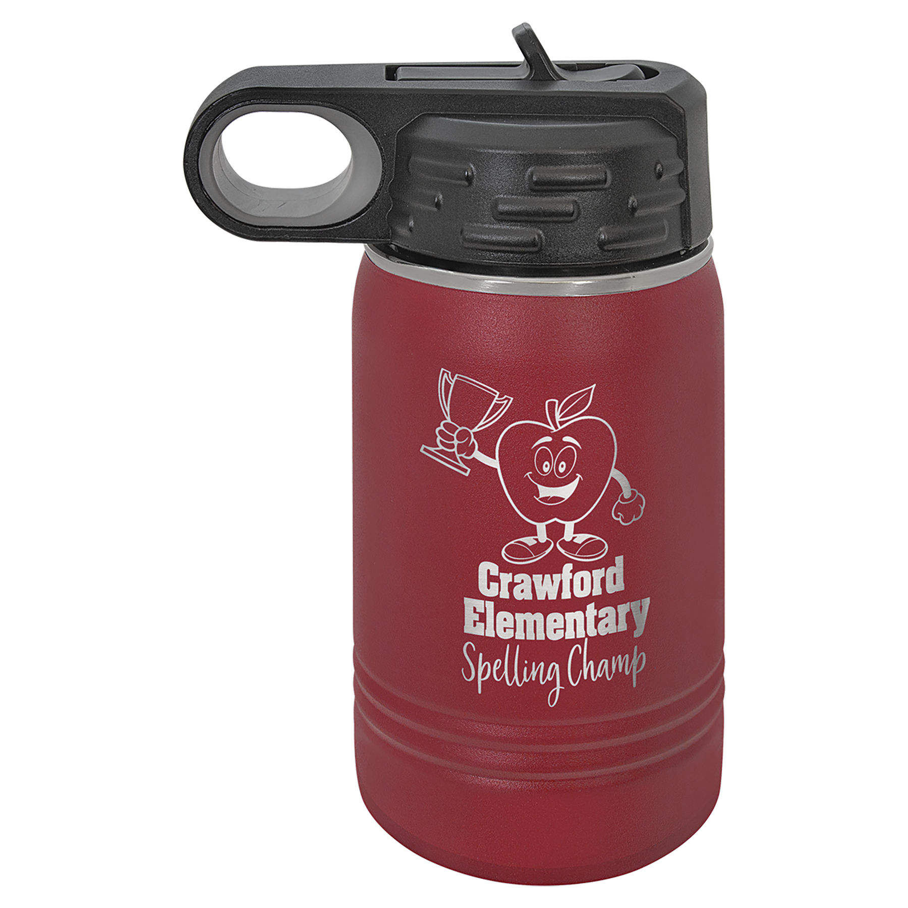 Laser Engraved Polar Camel Water Bottle