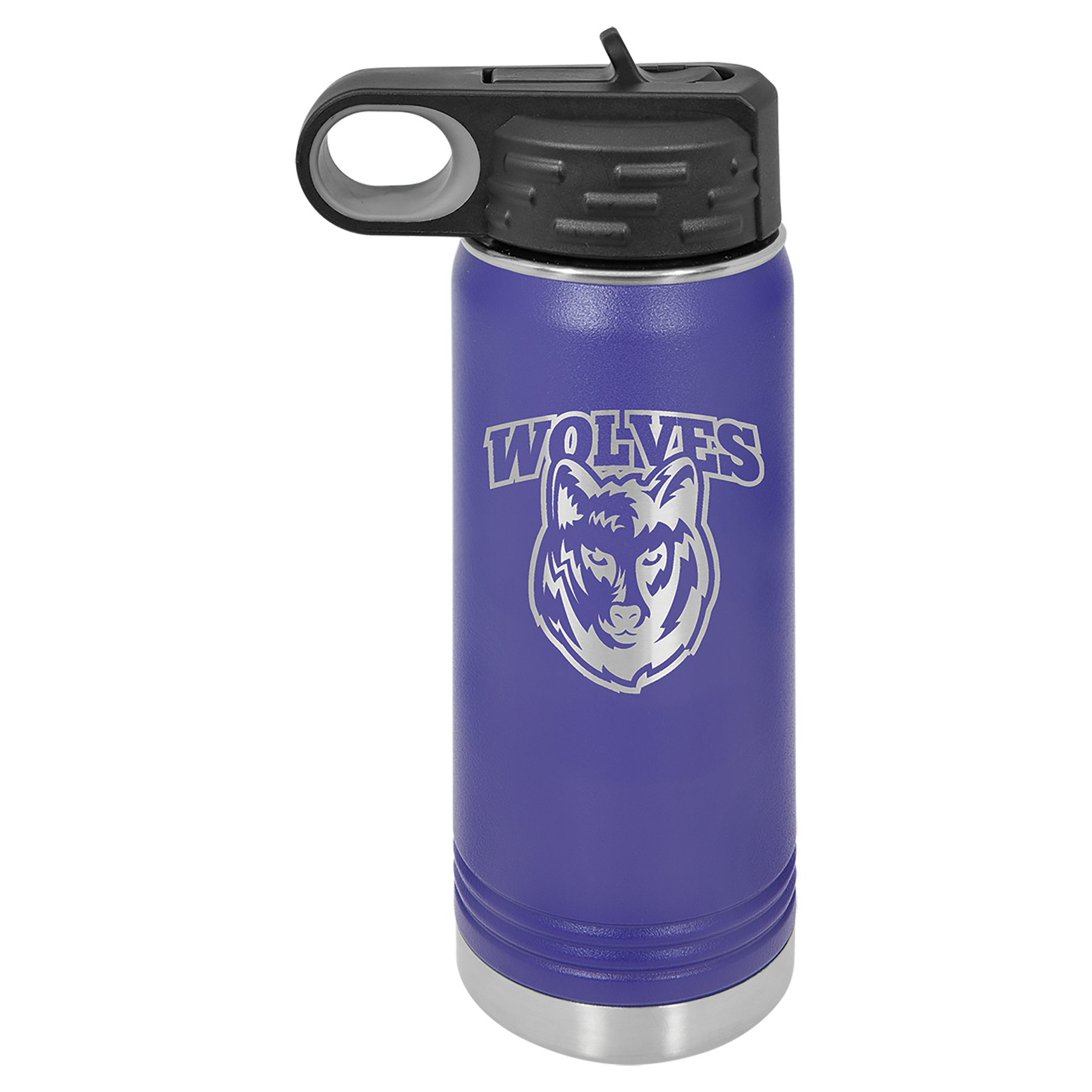 Laser Engraved Polar Camel Water Bottle