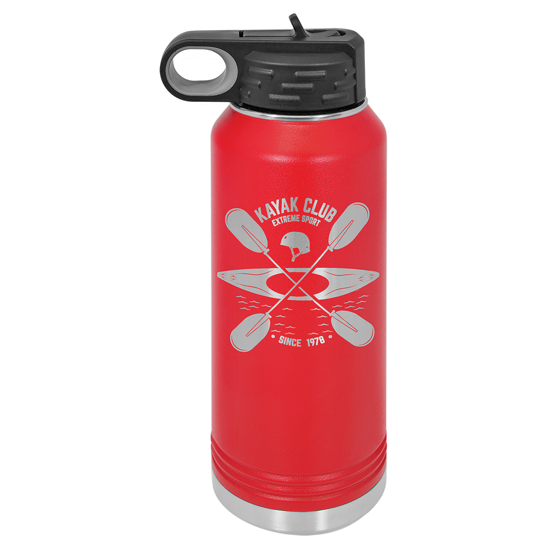 Laser Engraved Polar Camel Water Bottle