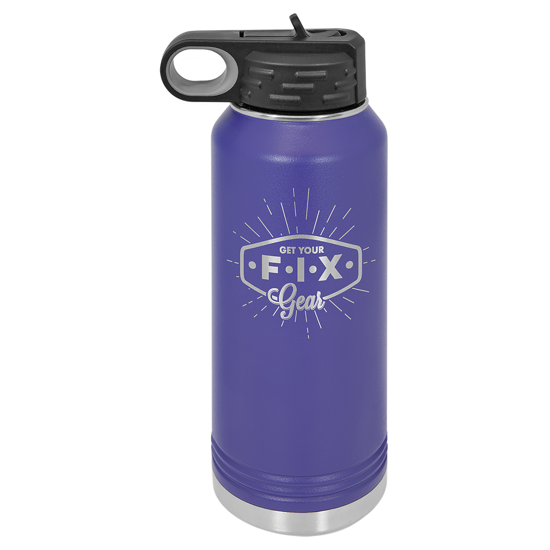 Laser Engraved Polar Camel Water Bottle