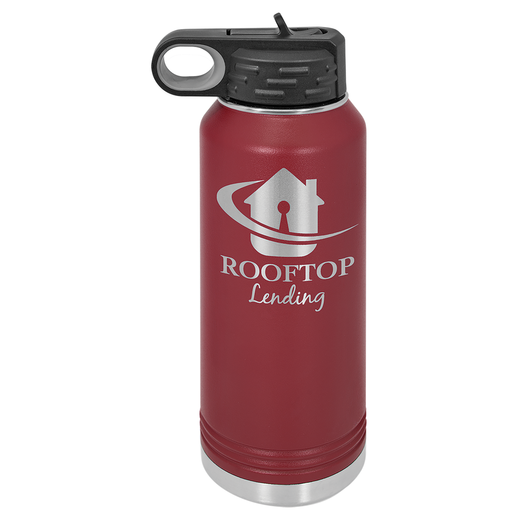 Laser Engraved Polar Camel Water Bottle