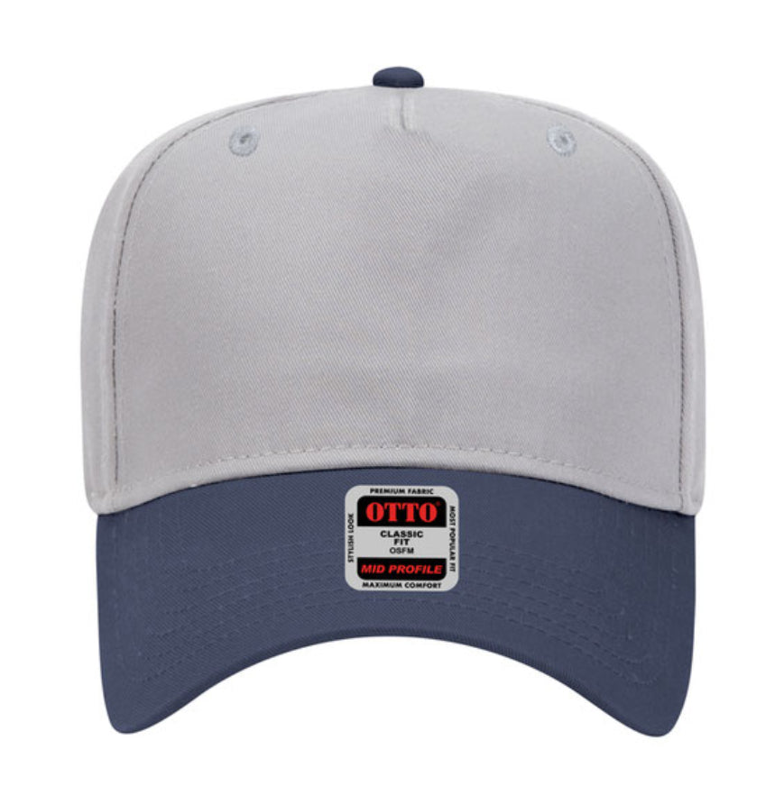 Otto Cap 31-069 5 Panel Mid Profile Baseball Cap