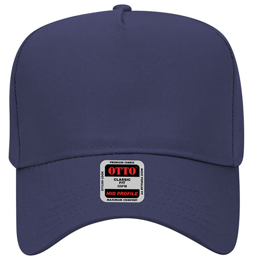 Otto Cap 31-069 5 Panel Mid Profile Baseball Cap