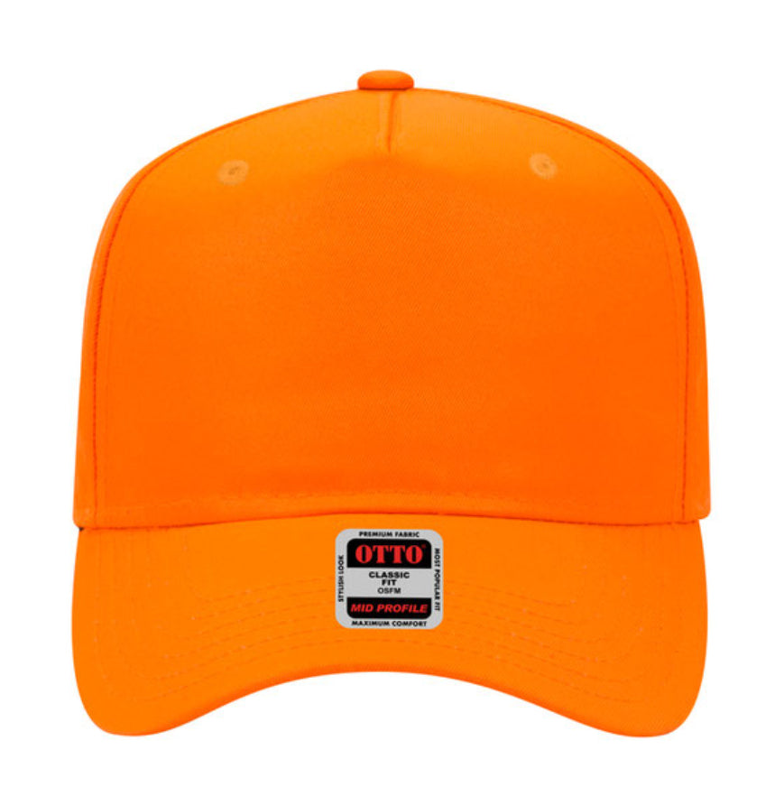 Otto Cap 31-069 5 Panel Mid Profile Baseball Cap
