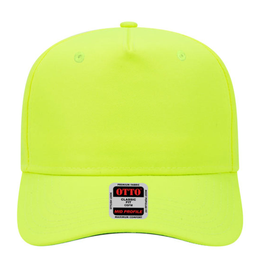 Otto Cap 31-069 5 Panel Mid Profile Baseball Cap