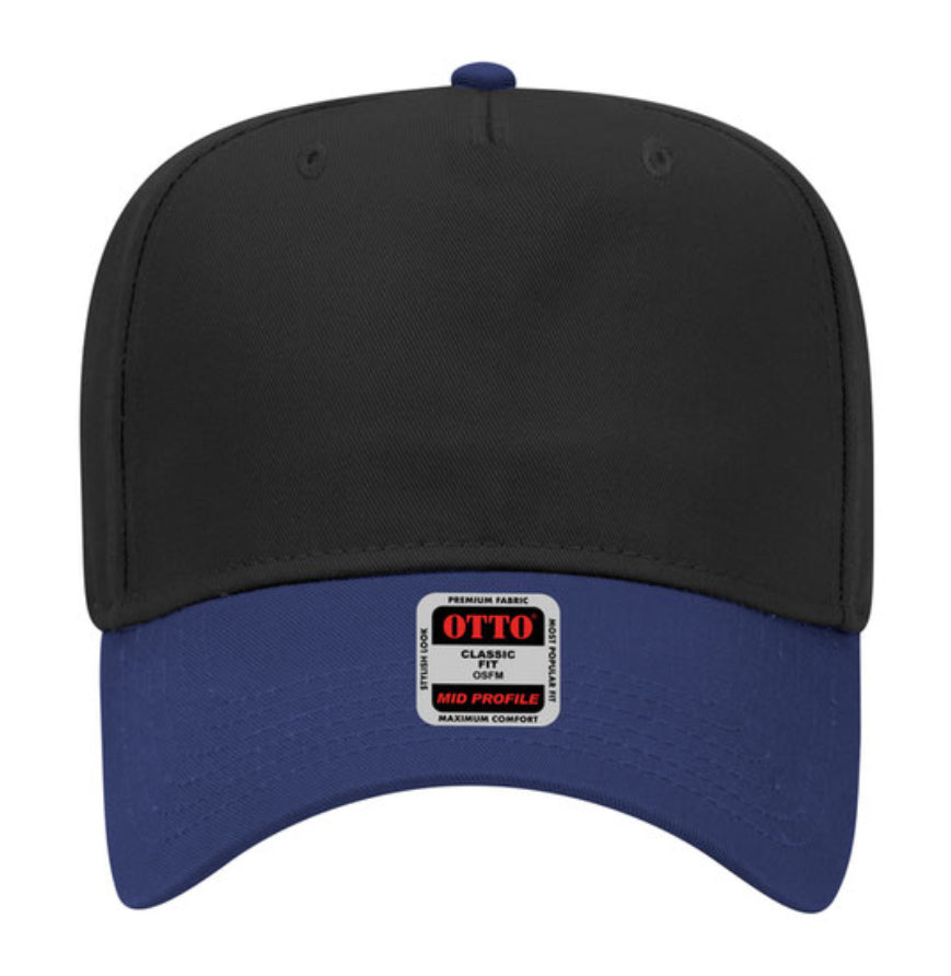 Otto Cap 31-069 5 Panel Mid Profile Baseball Cap