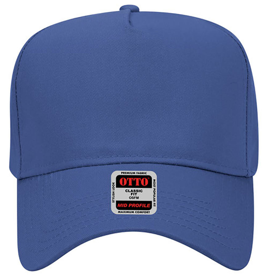 Otto Cap 31-069 5 Panel Mid Profile Baseball Cap