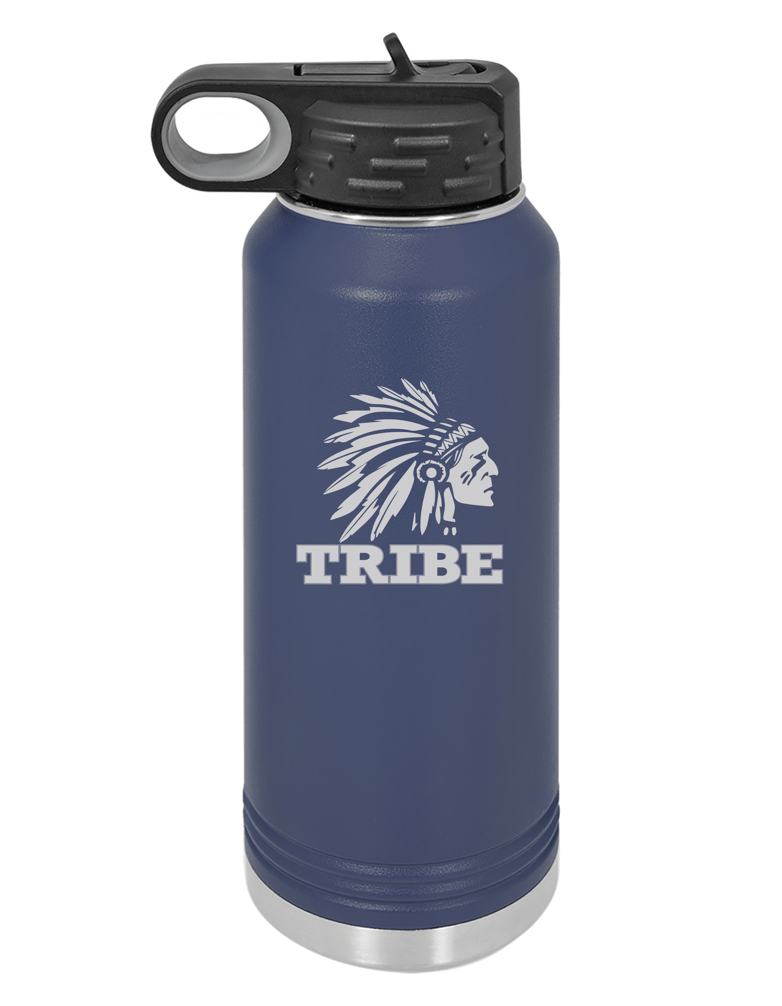 TRIBE Polar Camel Laser Engraved Water Bottle-12oz, 20oz, 32oz
