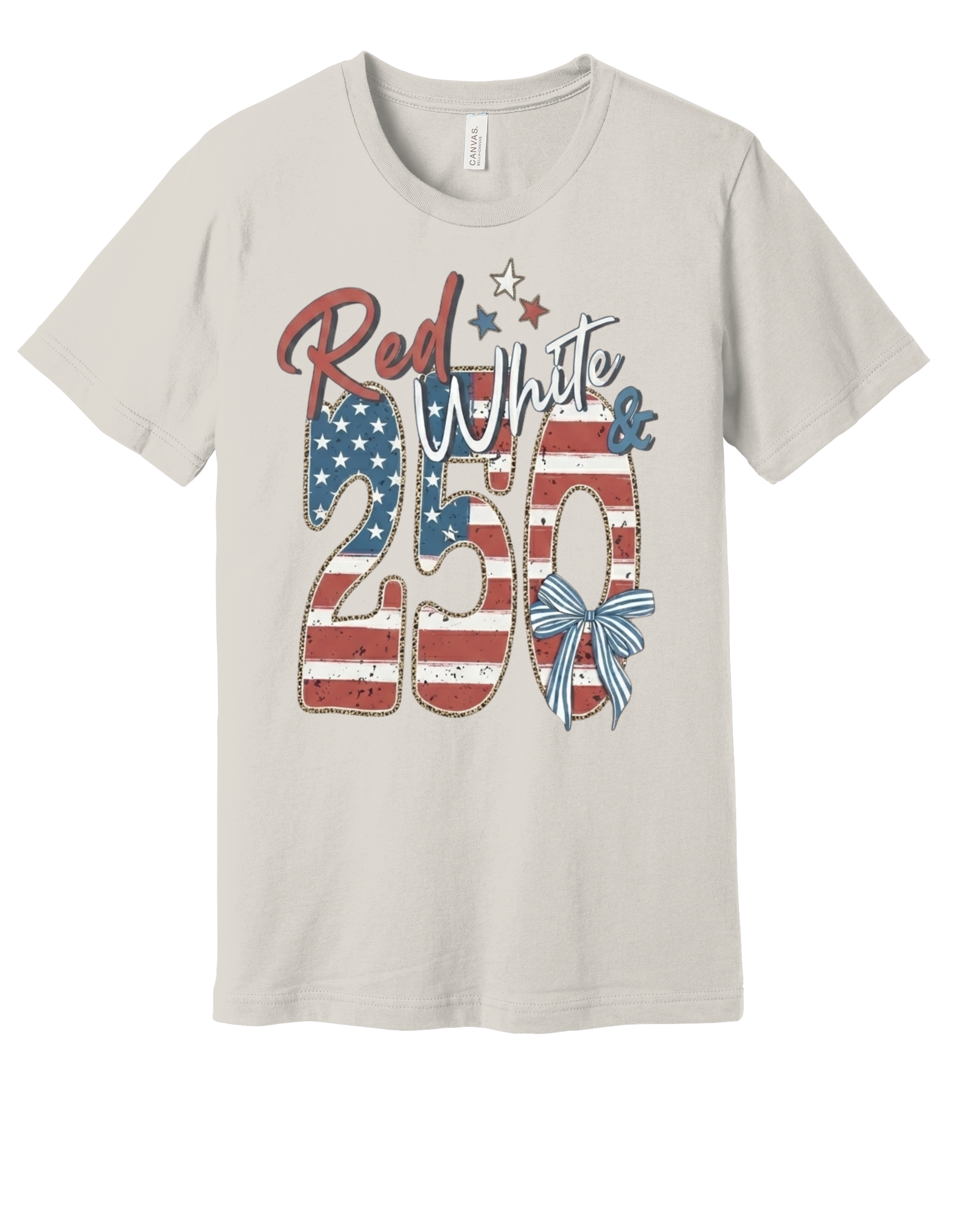 250th Anniversary America-Red White & 250