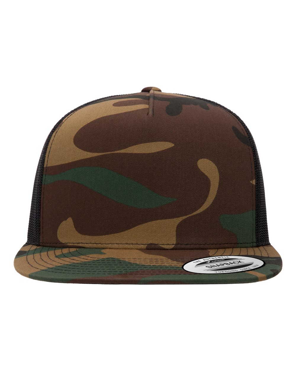 Yupoong 6006 Five-Panel Trucker-Mesh Snapback