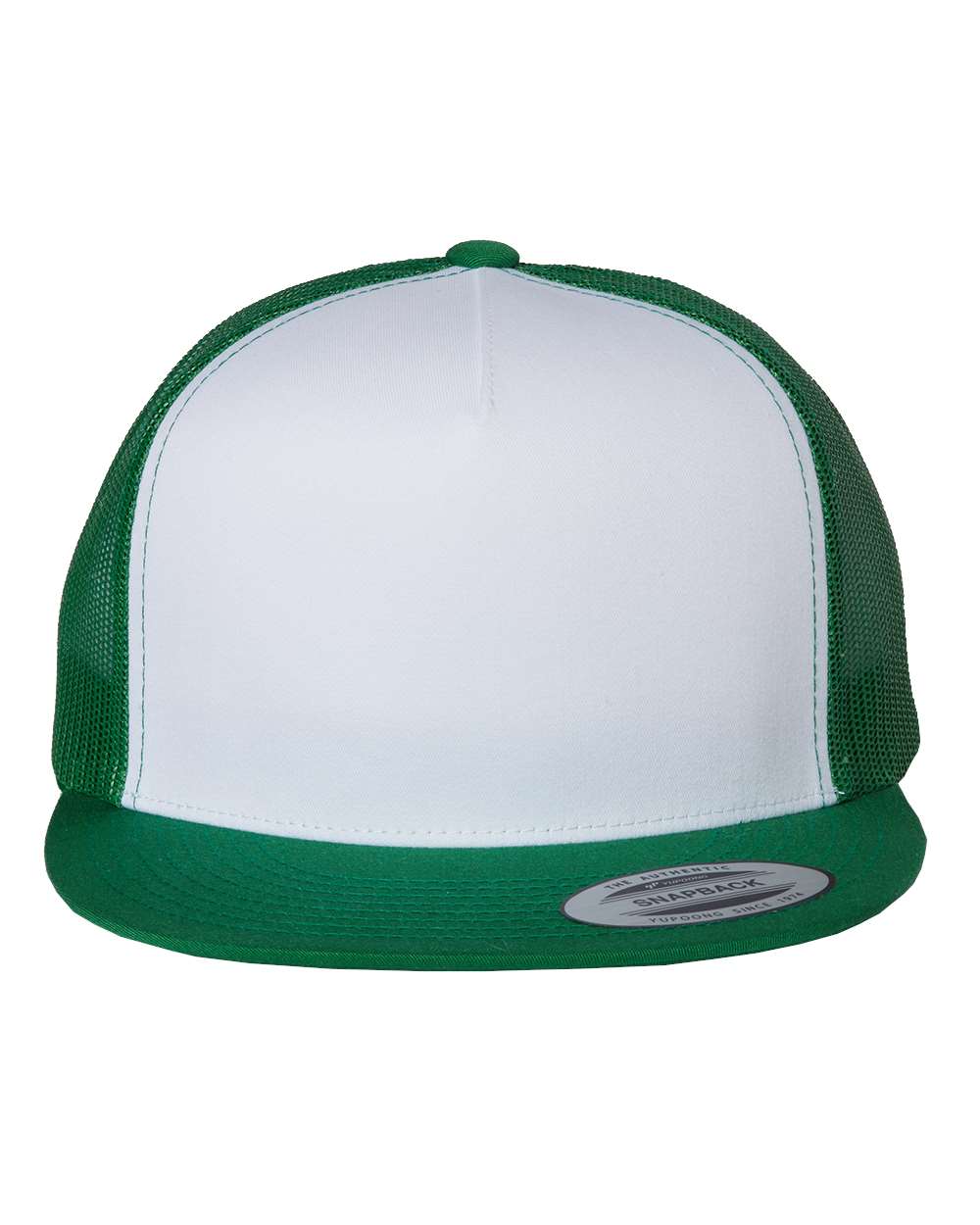 Yupoong 6006 Five-Panel Trucker-Mesh Snapback