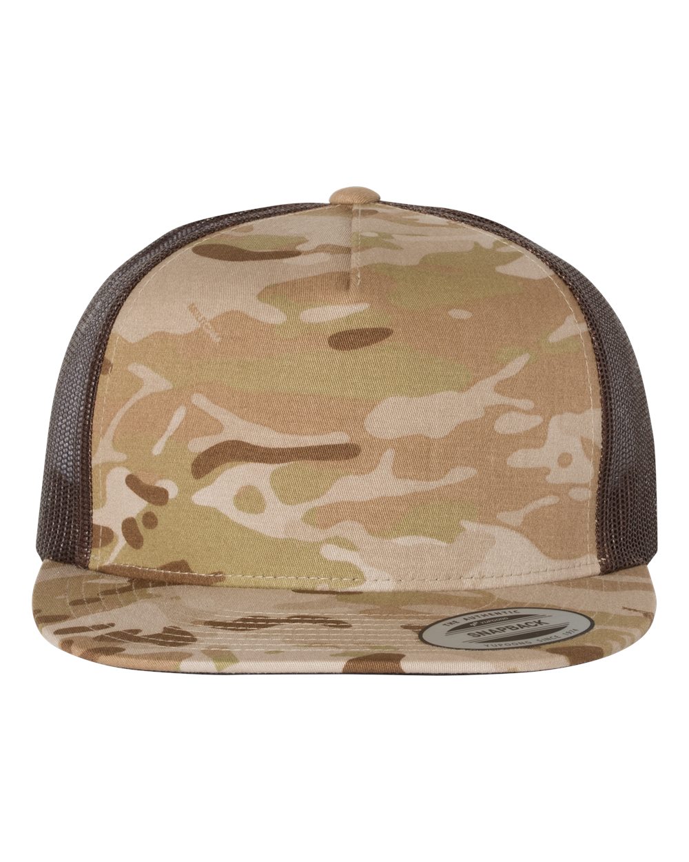 Yupoong 6006 Five-Panel Trucker-Mesh Snapback