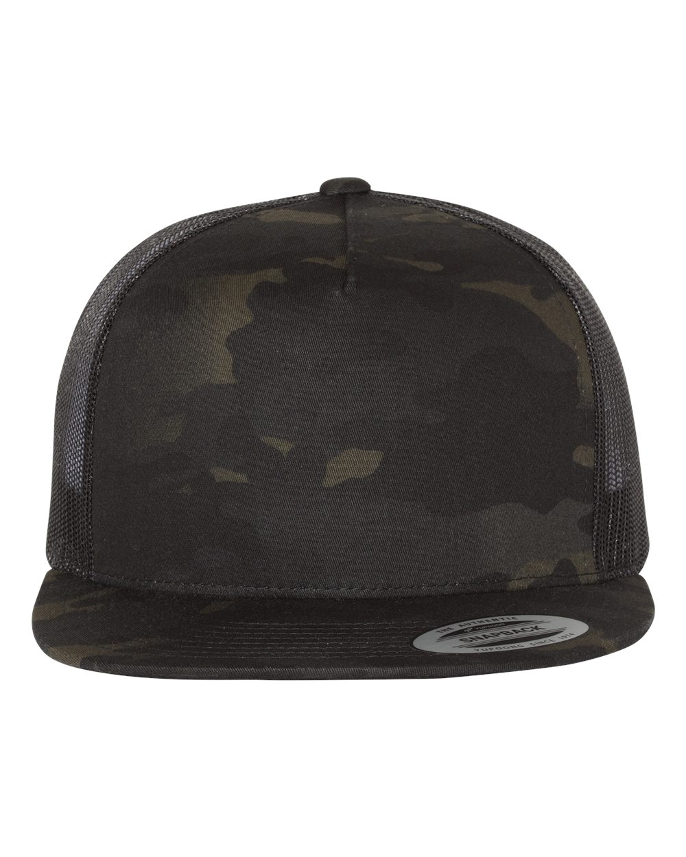 Yupoong 6006 Five-Panel Trucker-Mesh Snapback