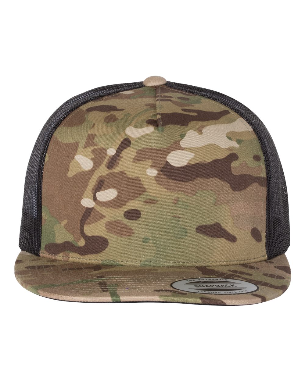 Yupoong 6006 Five-Panel Trucker-Mesh Snapback