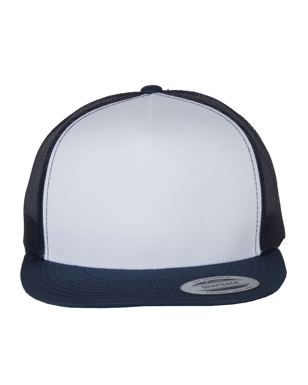 Yupoong 6006 Five-Panel Trucker-Mesh Snapback