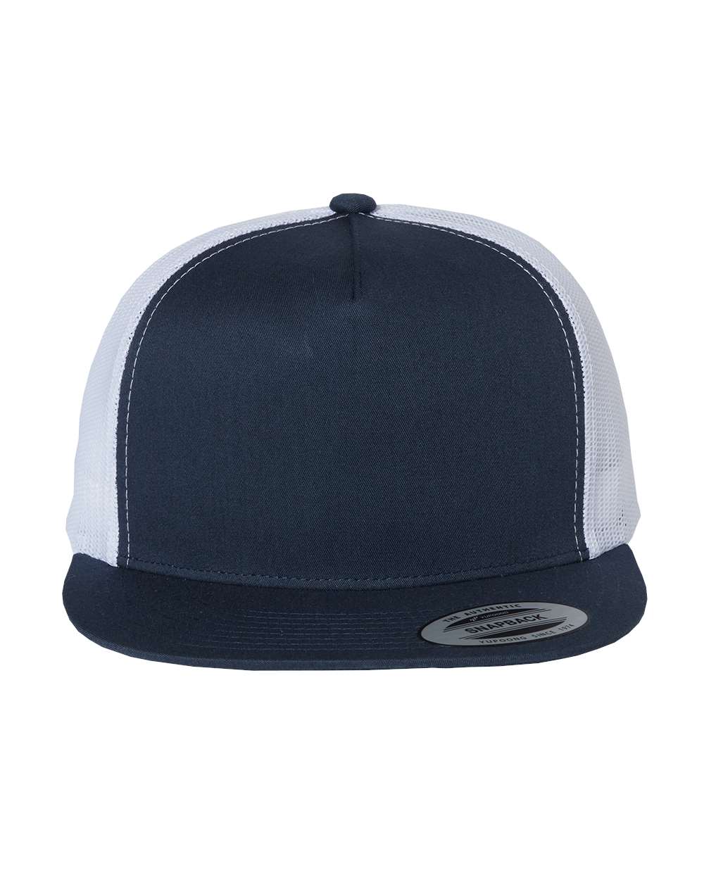 Yupoong 6006 Five-Panel Trucker-Mesh Snapback