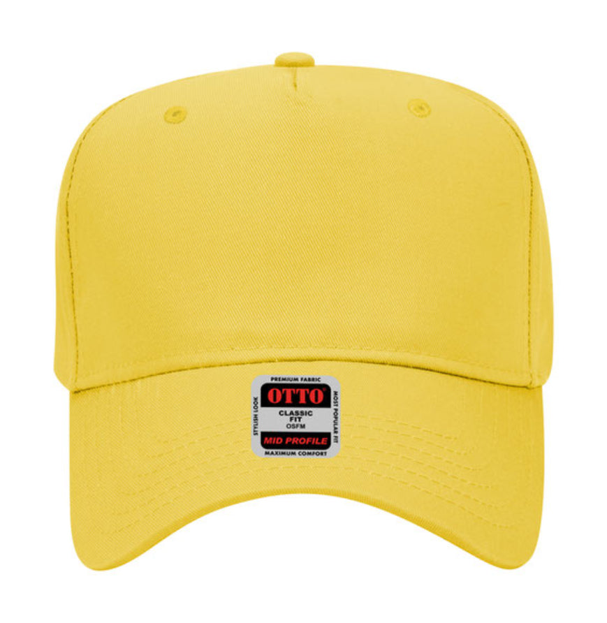 Otto Cap 31-069 5 Panel Mid Profile Baseball Cap