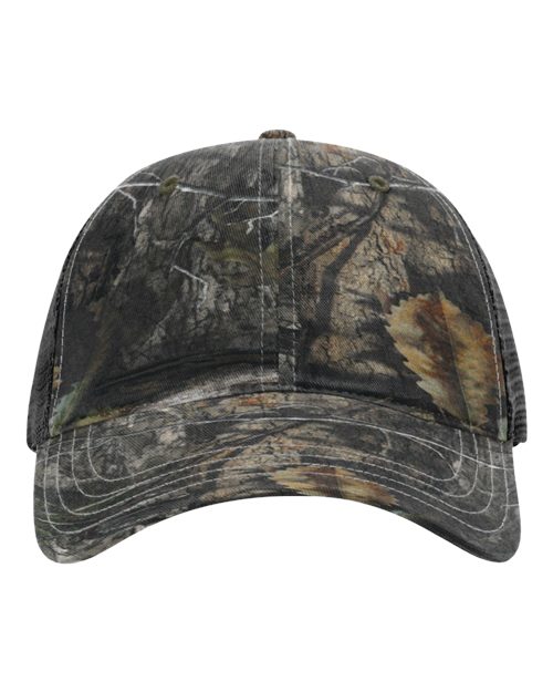 Richardson 111P- Printed Garment Washed Trucker ADULT