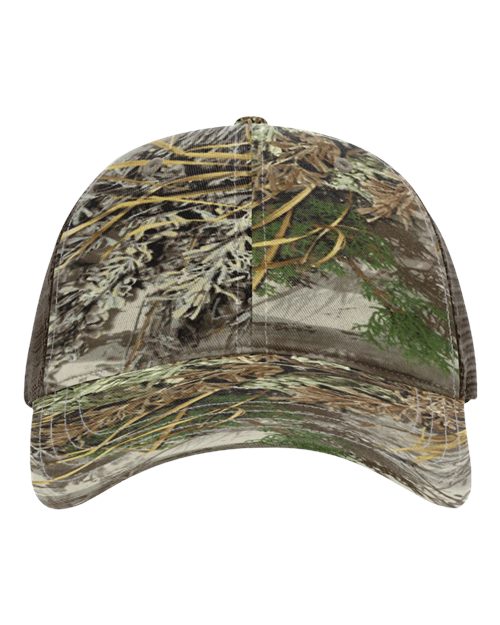 Richardson 111P- Printed Garment Washed Trucker ADULT